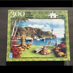 FX Schmid Puzzle Large Format One Autumn Afternoon 300 Pieces 18” x 24” New